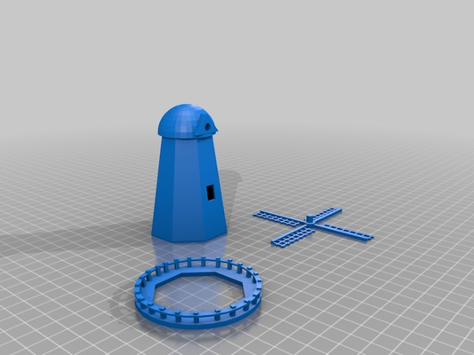 Dutch Windmill Replica