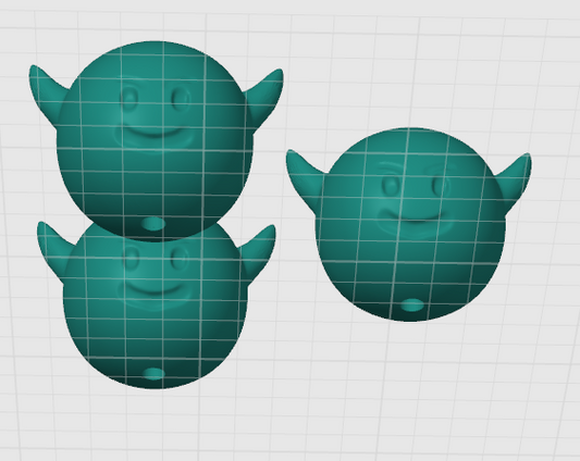 👉 Smiling Devil Emoji Antenna Topper – Custom 3D Printed