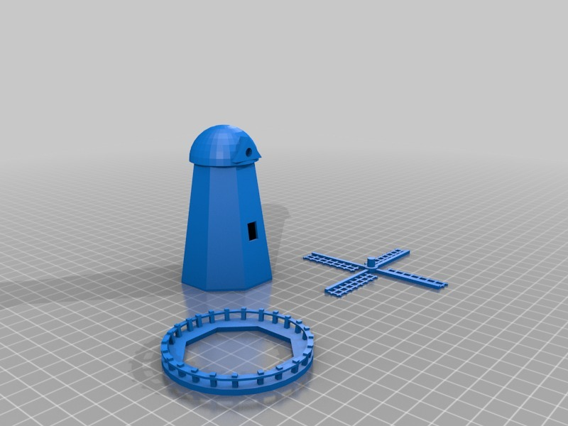 Dutch Windmill Replica